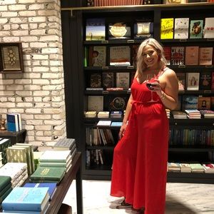 Red dress boutique jumper